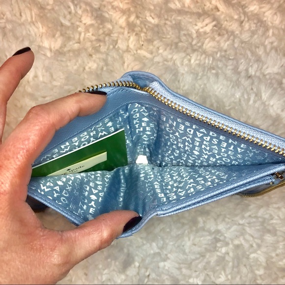 Kate Spade light blue “darci” wallet - Picture 5 of 7